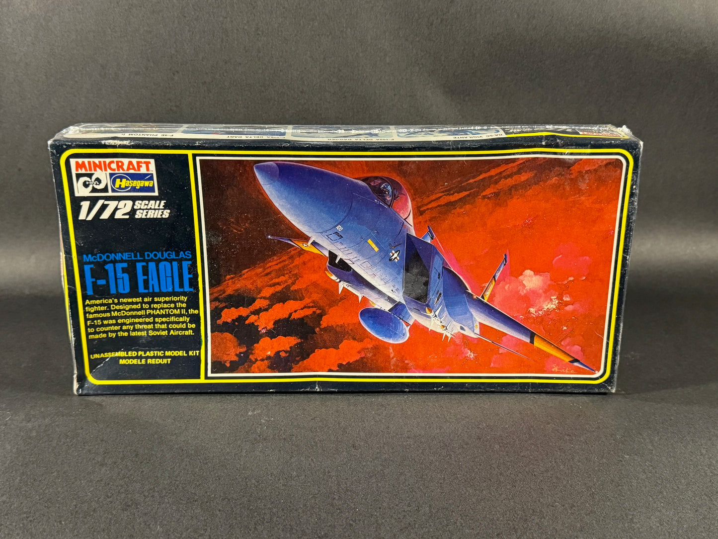 MiniCraft Hasegawa Model Kit 093 1:72 Scale McDonnell Douglas F-15 Eagle