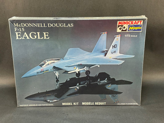 MiniCraft Hasegawa Model Kit 1093 1:72 Scale McDonnell Douglas F-15 Eagle