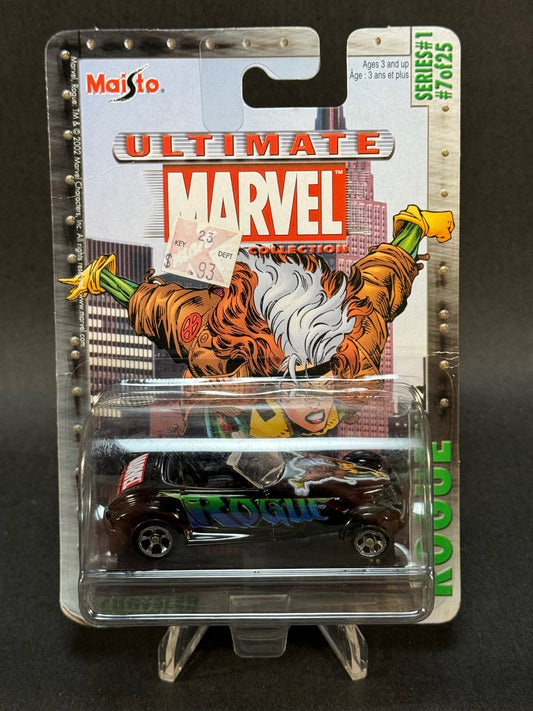 2002 Maisto Ultimate Marvel Collection Rogue #7 Chrysler Prowler, Brown