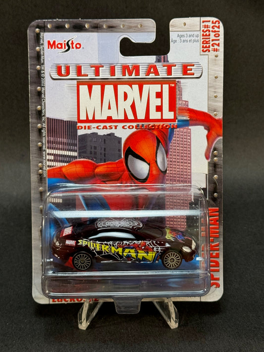 2002 Maisto Ultimate Marvel Collection Spider-Man #21 Buick LaCrosse, Maroon