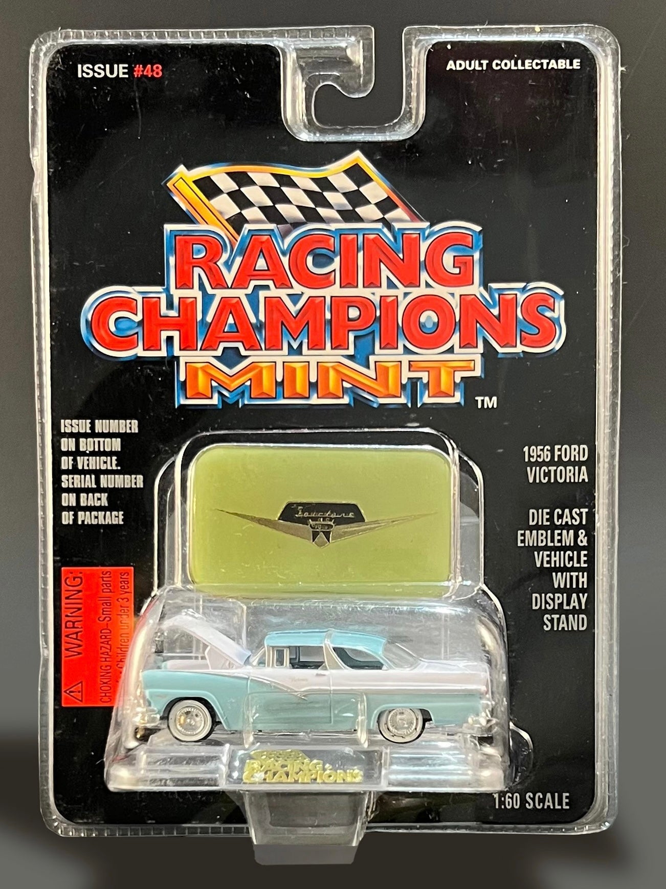 Racing Champions MINT Issue #48 1956 Ford Victoria