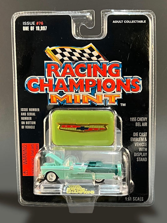 Racing Champions MINT Issue #76 1955 Chevy Bel Air