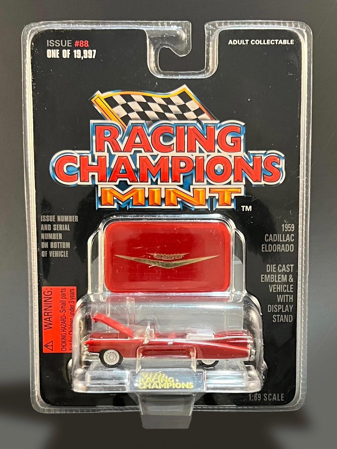 Racing Champions MINT Issue #88 1959 Cadillac Eldorado