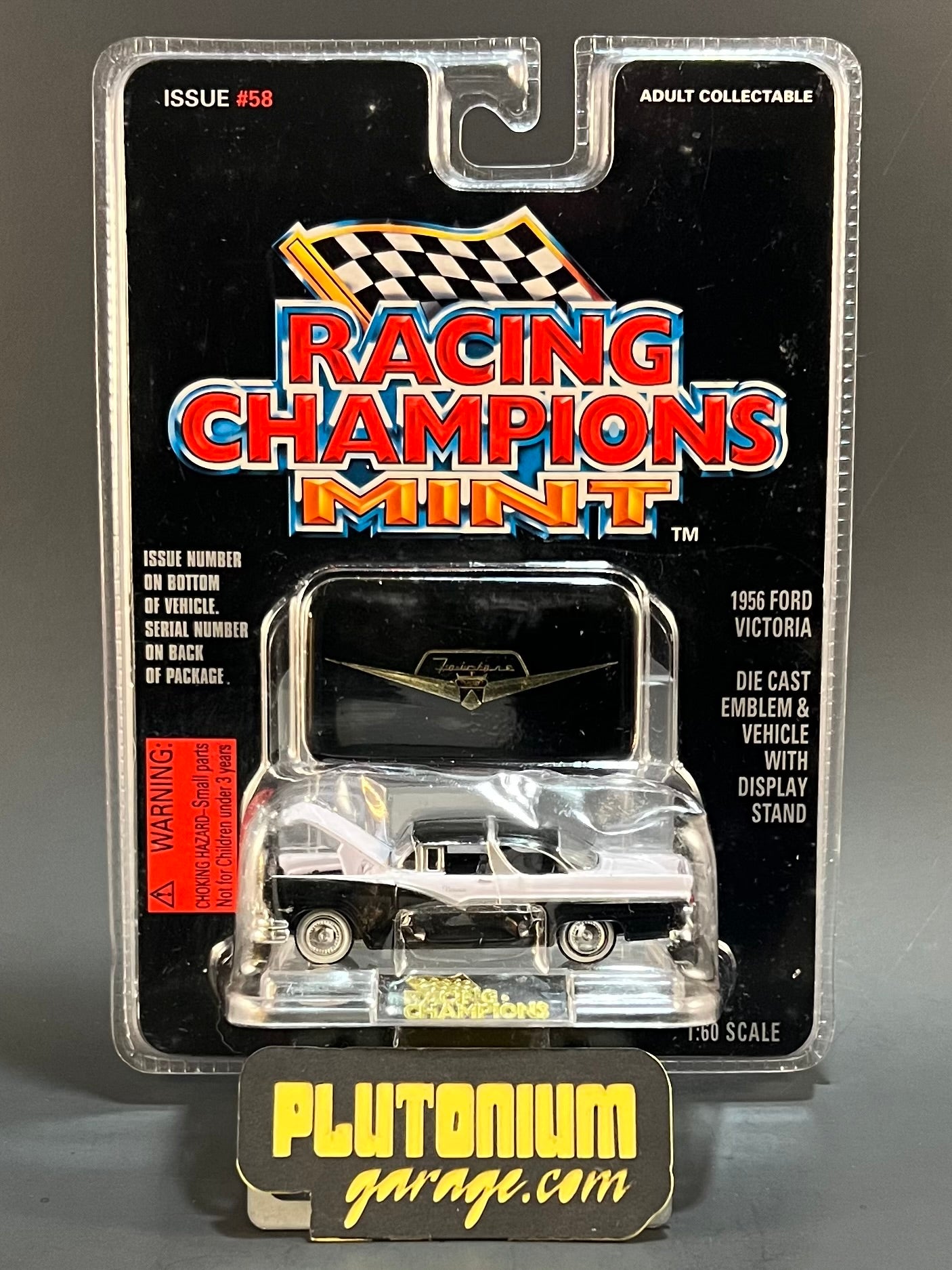 Racing Champions MINT Issue #58 1956 Ford Victoria **Damaged blister