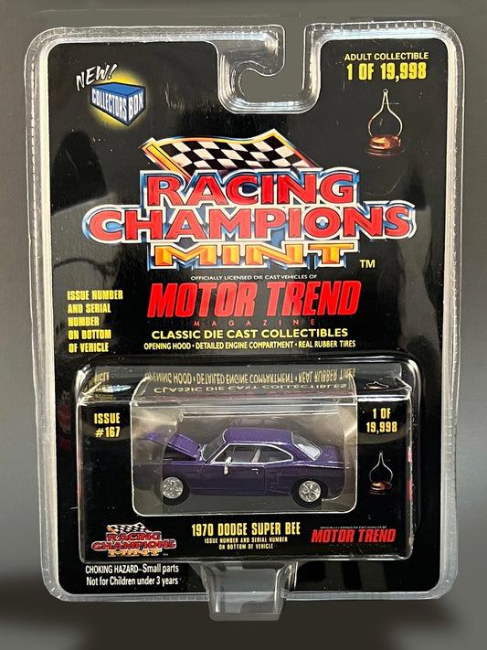 Racing Champions MINT Motor Trend Issue #167 1970 Dodge Super Bee, Purple