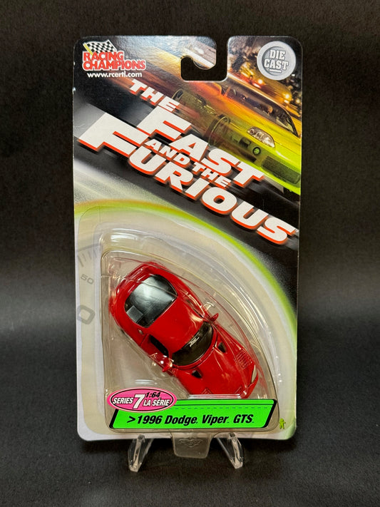 2003 Racing Champions The Fast And The Furious Series 7 1996 Dodge Viper GTS, Red