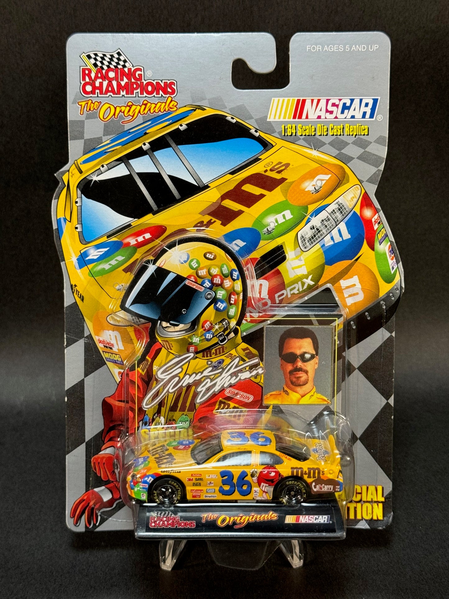 1999 Racing Champions The Originals NASCAR 36 Ernie Irvan, Yellow