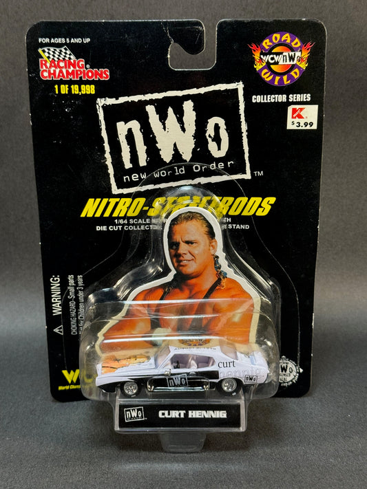 1998 Racing Champions NWO Nitro StreetRods Road Wild Curt Hennig, Black and White