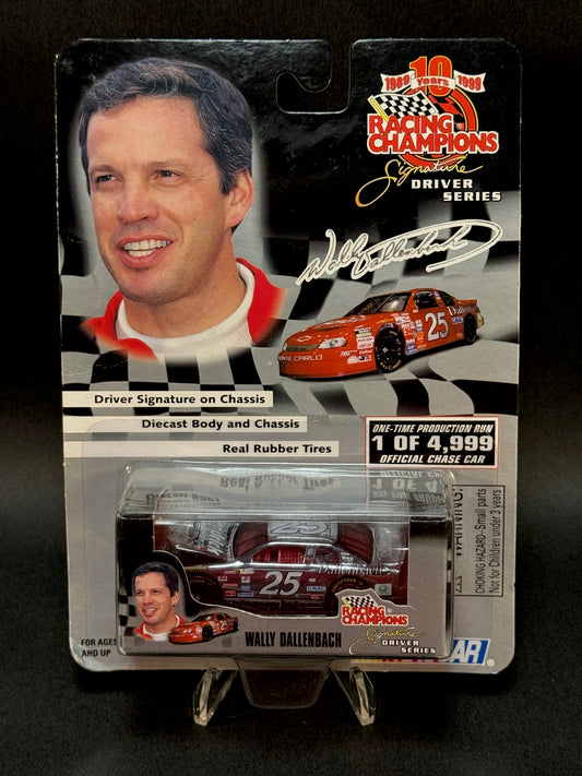 1999 Racing Champions NASCAR Signature Driver Series Wally Dallenbach, Chrome