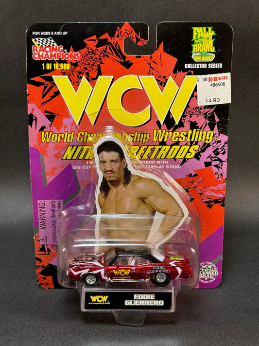 1998 Racing Champions WCW Nitro StreetRods Fall Brawl Eddie Guerrero, Red