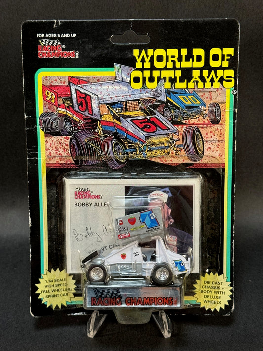 1993 Racing Champions World of Outlaws Bobby Allen Sprint Car, White