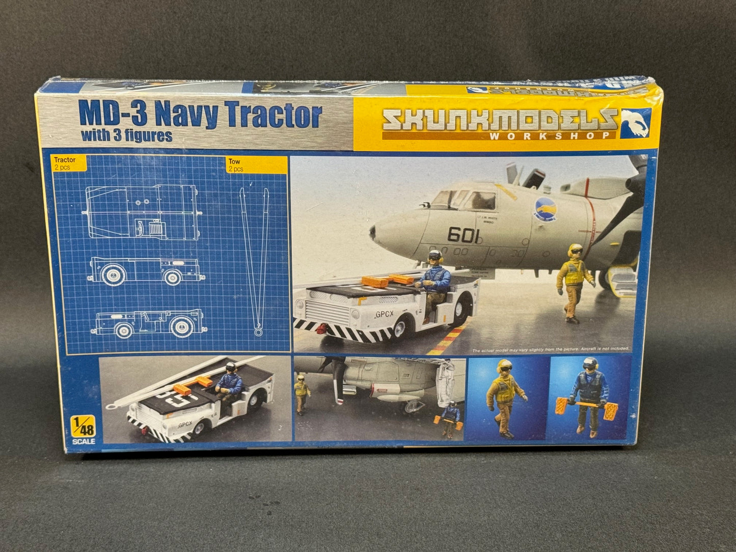 Skunk Models Workshop Kit 48003 1:48 Scale MD-3 Navy Tractor