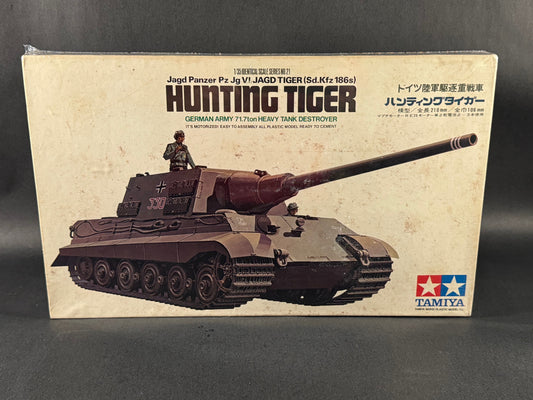 Tamiya Model Kit MT121 1:35 Scale Motorized Jagdpanzer Pz Jg VI Hunting Tiger