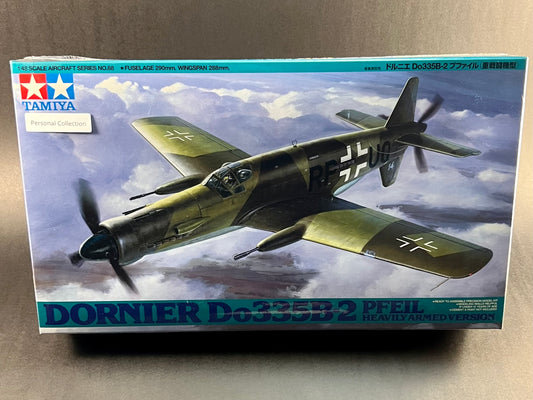 Tamiya Model Kit 61088 1/48 Scale Dornier Do335 B-2 Pfeil Heavily Armed Version