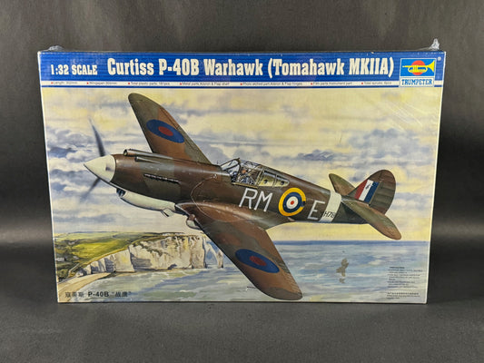 Trumpeter Model Kit 02228 1:32 Scale Curtiss P-40B Warhawk (Tomahawk MKIIA)