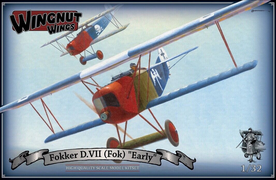 Wingnut Wings Model Kit 32067 1/32 Scale Fokker D.VII (Fok) Early