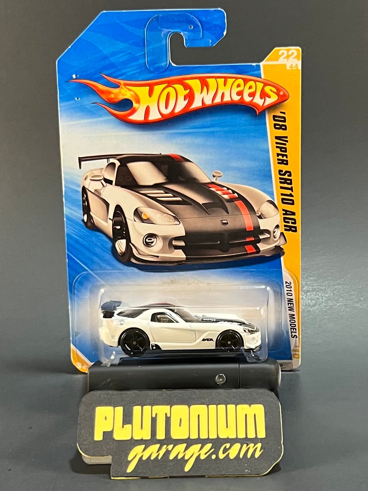 Hot Wheels 2010 New Models #022 '08 Viper SRT10 ACR White