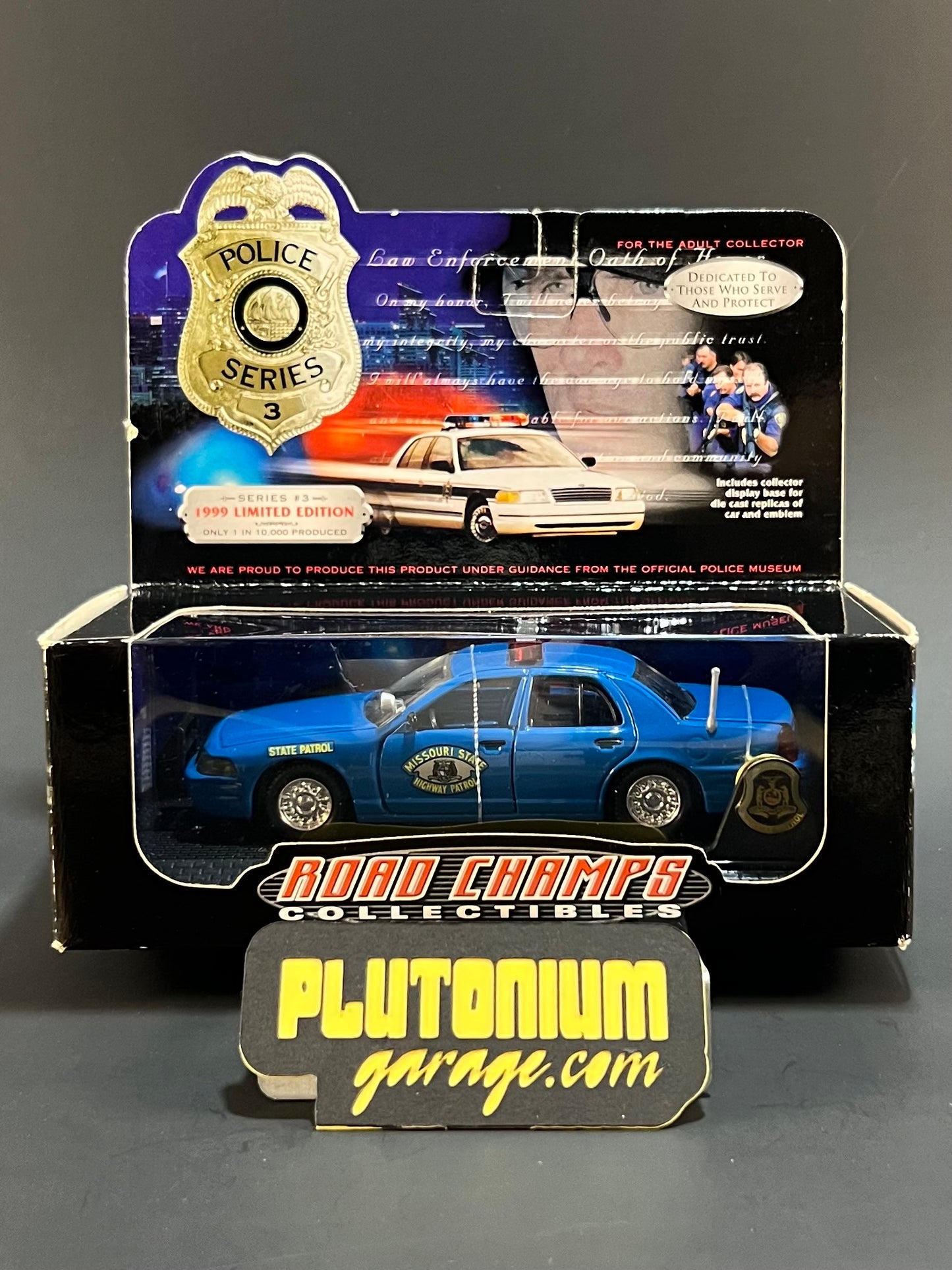 Road Champs Collectibles Police Series 3 Missouri State Highway Patrol