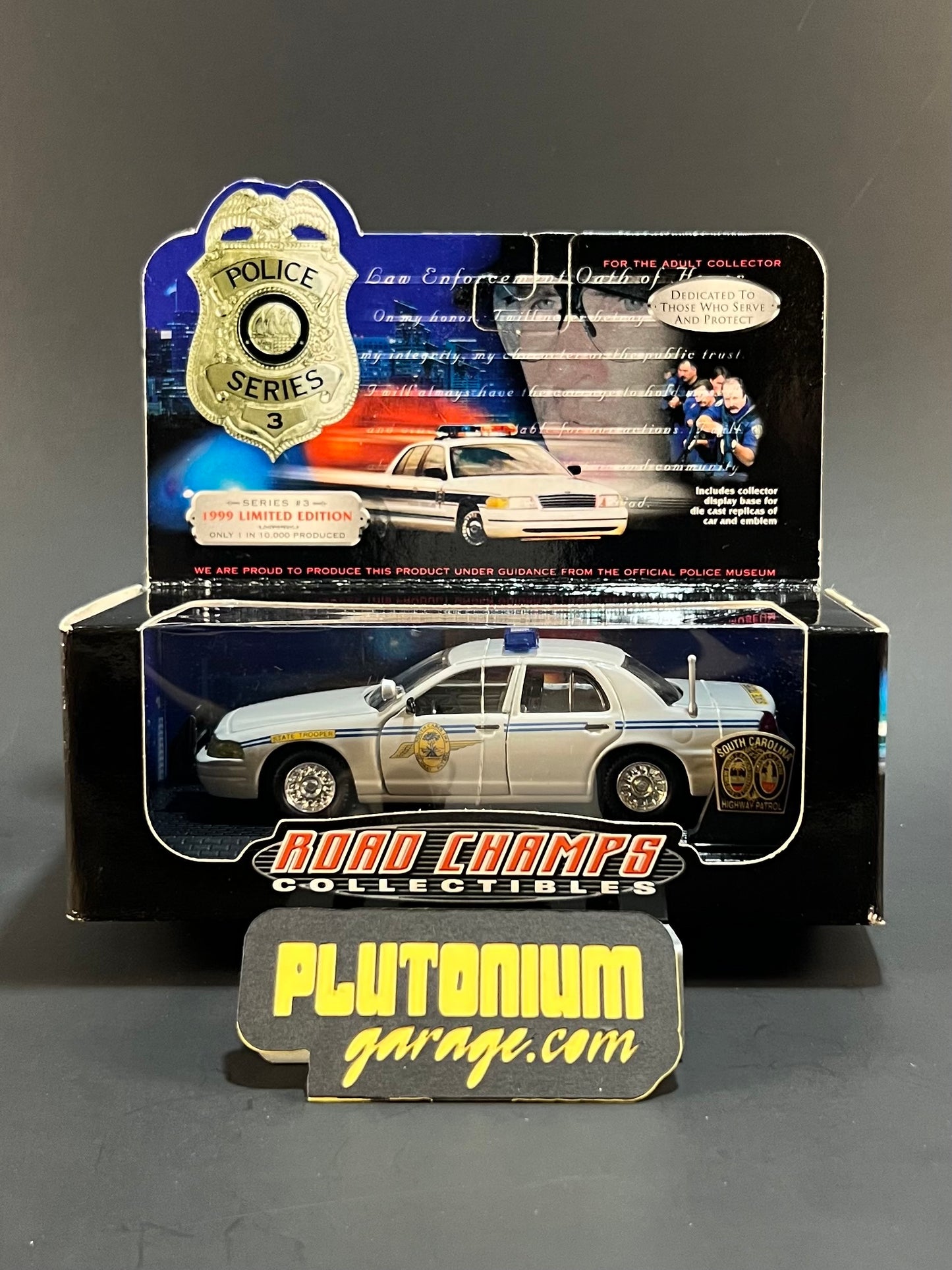 Road Champs Collectibles Police Series 3 South Carolina Highway Patrol