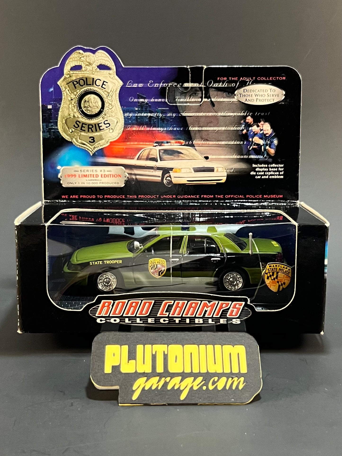 Road Champs Collectibles Police Series 3 Maryland State Police