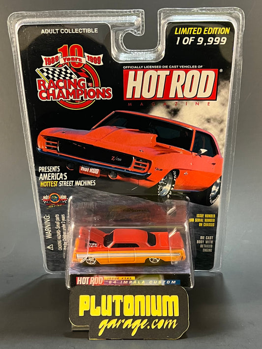 Racing Champions Hot Rod Magazine Issue #145 '64 Impala Custom