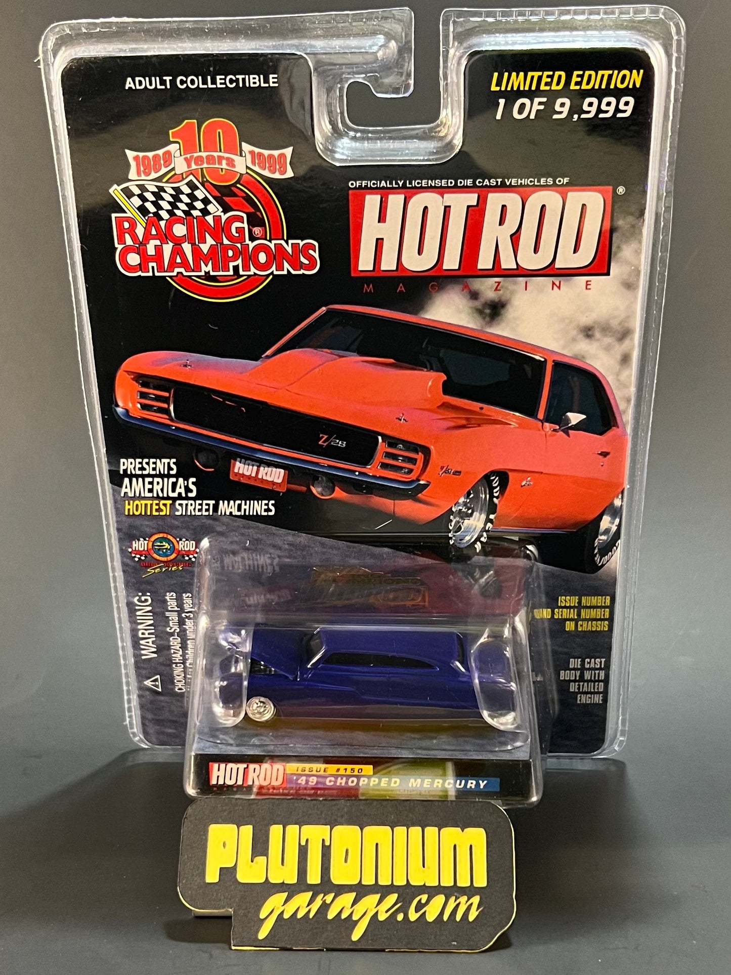 Racing Champions Hot Rod Magazine Issue #150 '49 Chopped Mercury