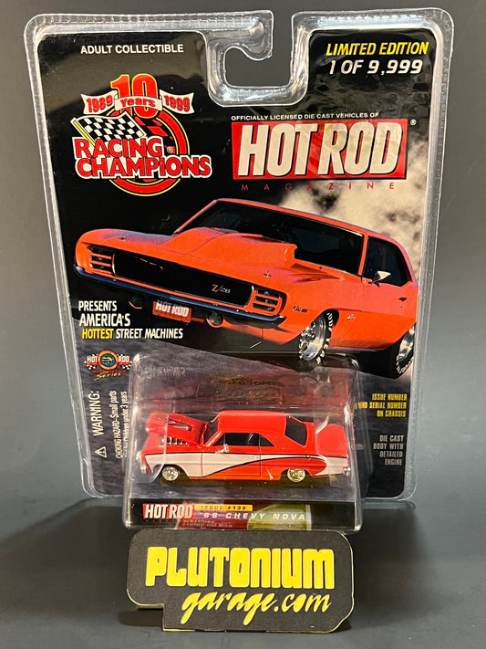 Racing Champions Hot Rod Magazine Issue #135 '66 Chevy Nova