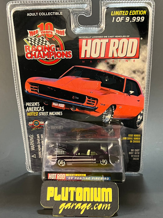 Racing Champions Hot Rod Magazine Issue #123 '68 Pontiac Firebird