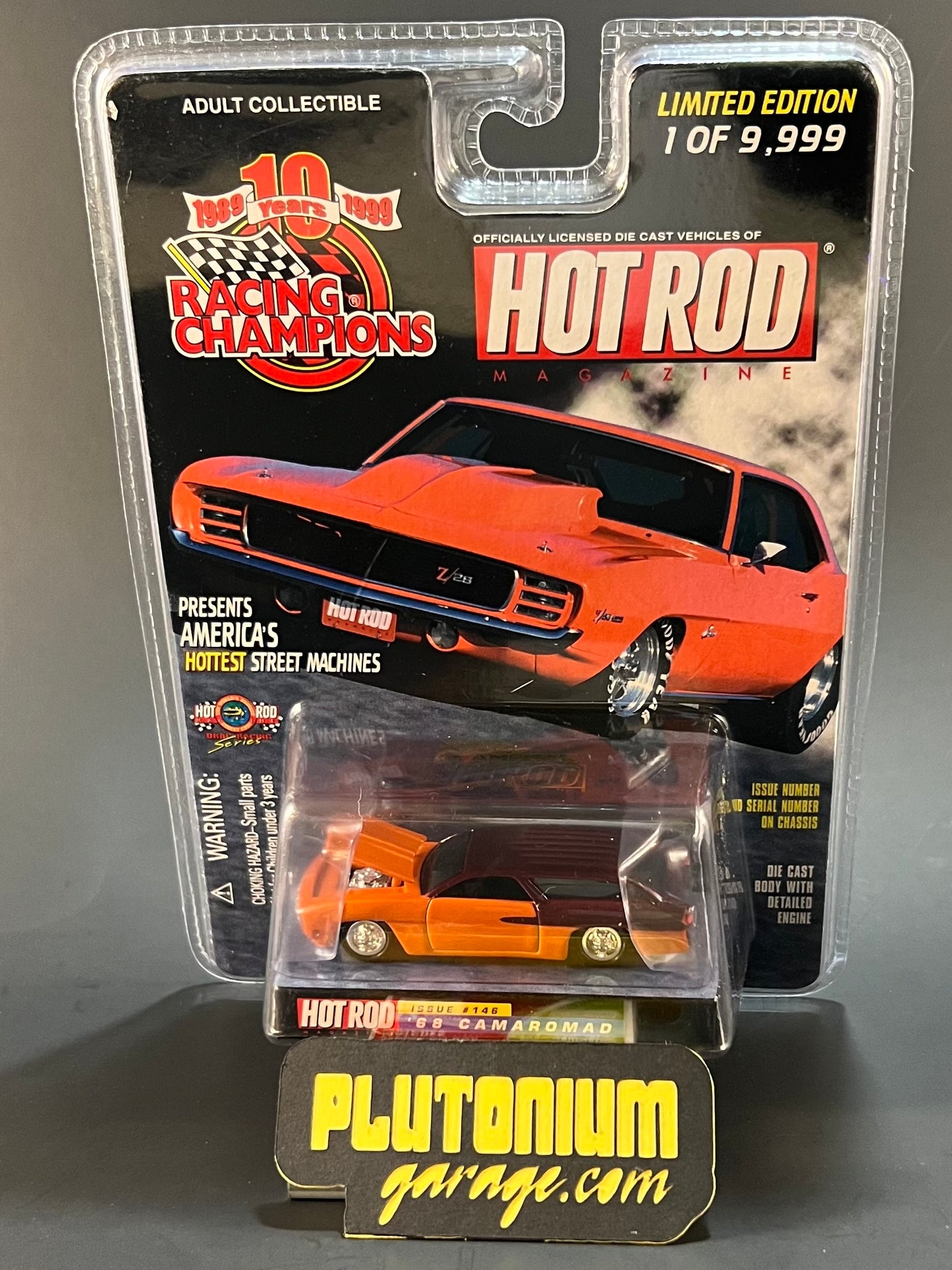 Racing Champions Hot Rod Magazine Issue #146 Camaromad