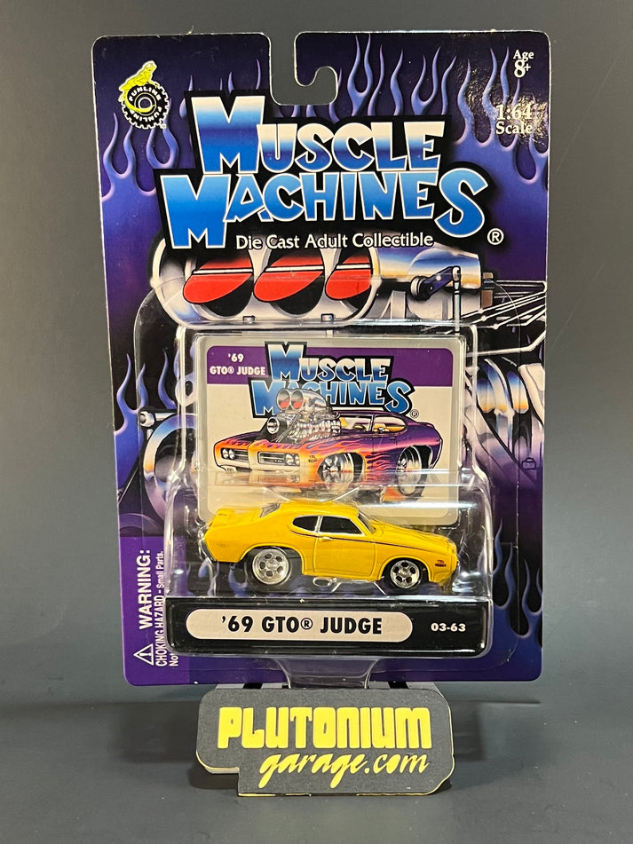 Judge Performance Machine Muscle Machines 03-63 '69 GTO Judge – Plutonium Garage