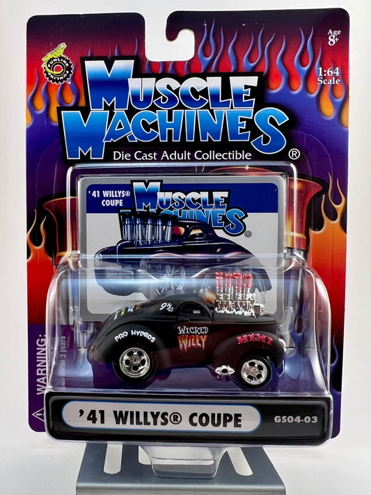 Muscle Machines GS04-03 '41 Willys Coupe