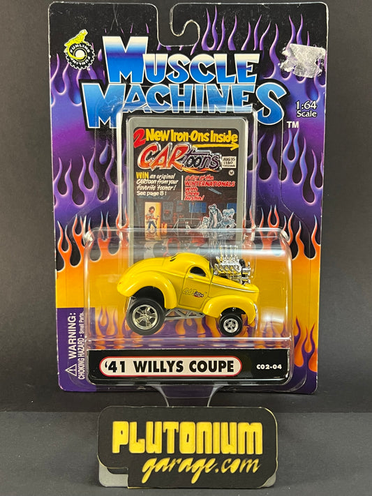 Muscle Machines Cartoons CO2-04 '41 Willys Coupe