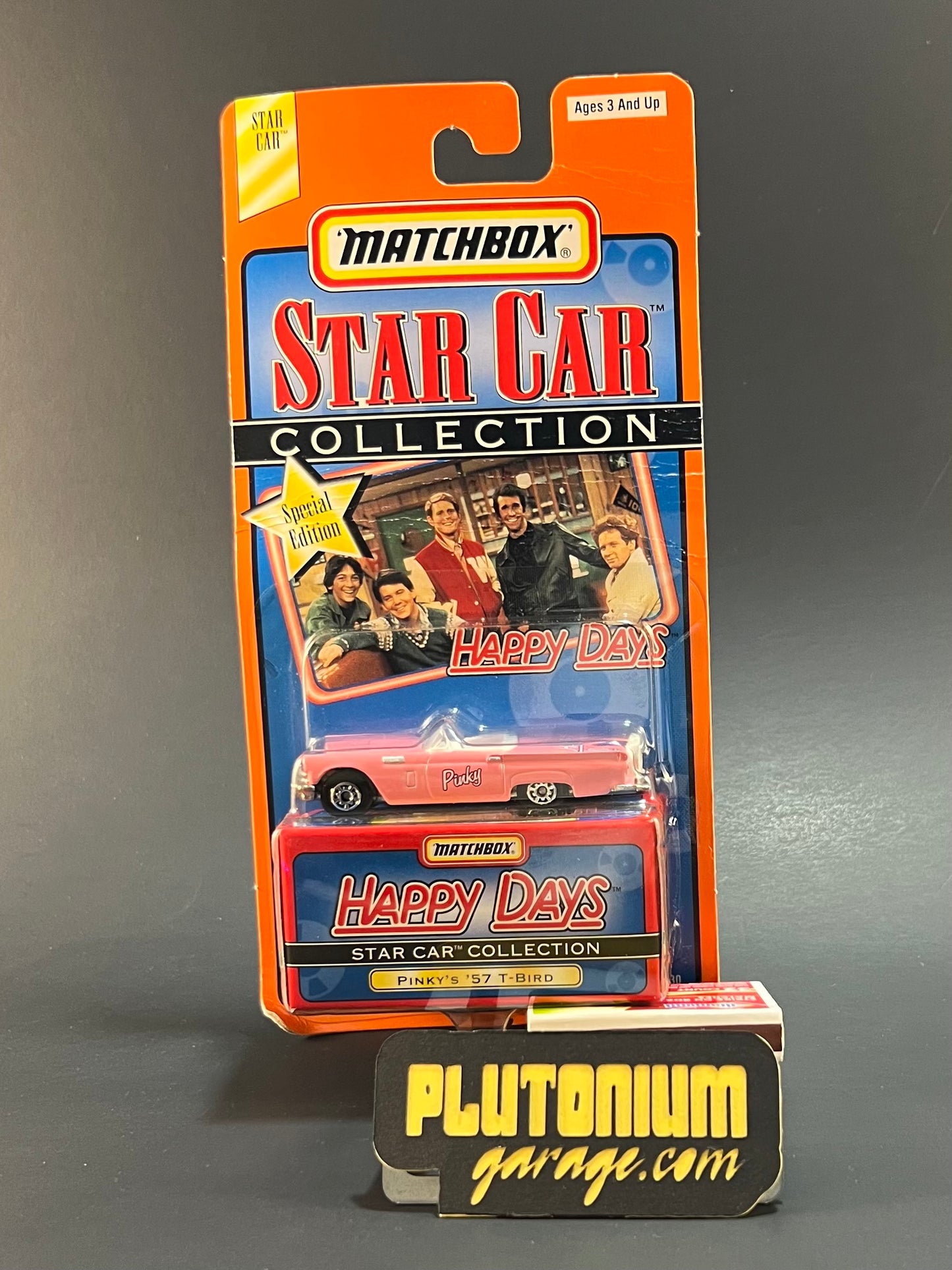 Matchbox Star Car Collection Series Happy Days Pinky's '57 T-Bird