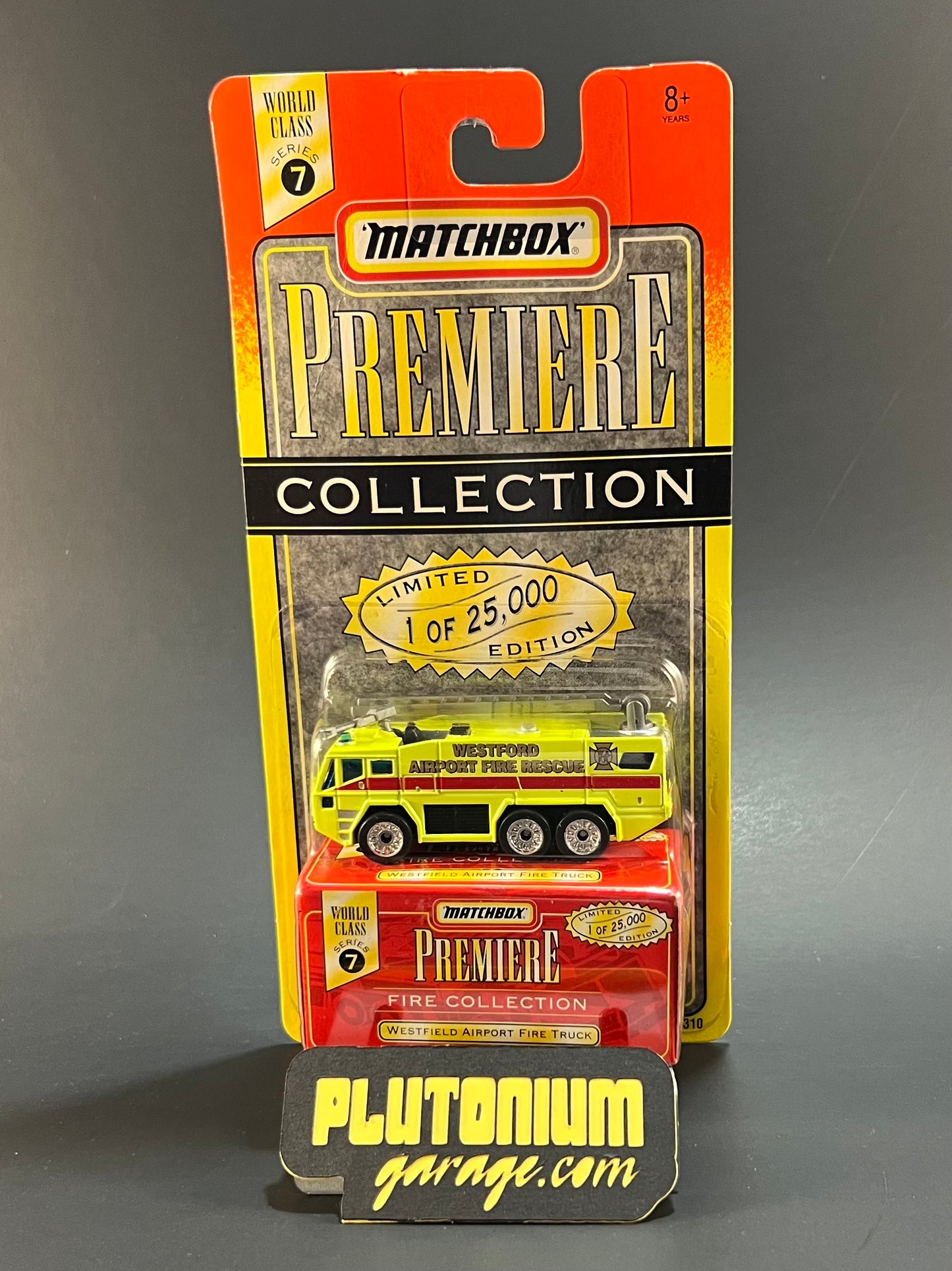 Matchbox Premiere Fire Collection World Class Series 7 Westfield Airport Fire Truck