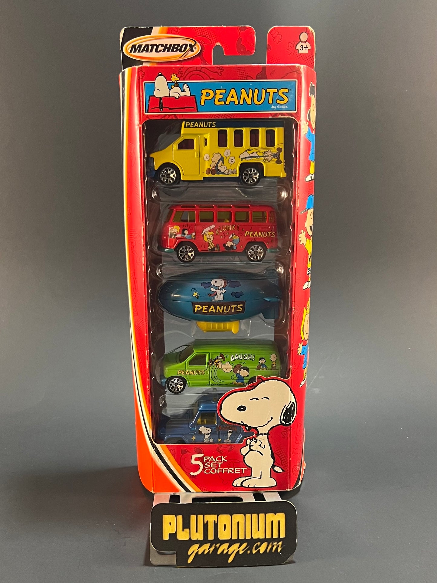 Matchbox Peanuts 5 Car Set