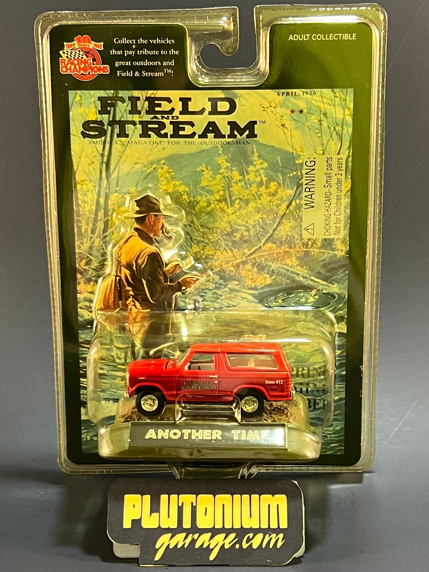 Racing Champions Field & Stream #12 Another Time Red Ford Bronco