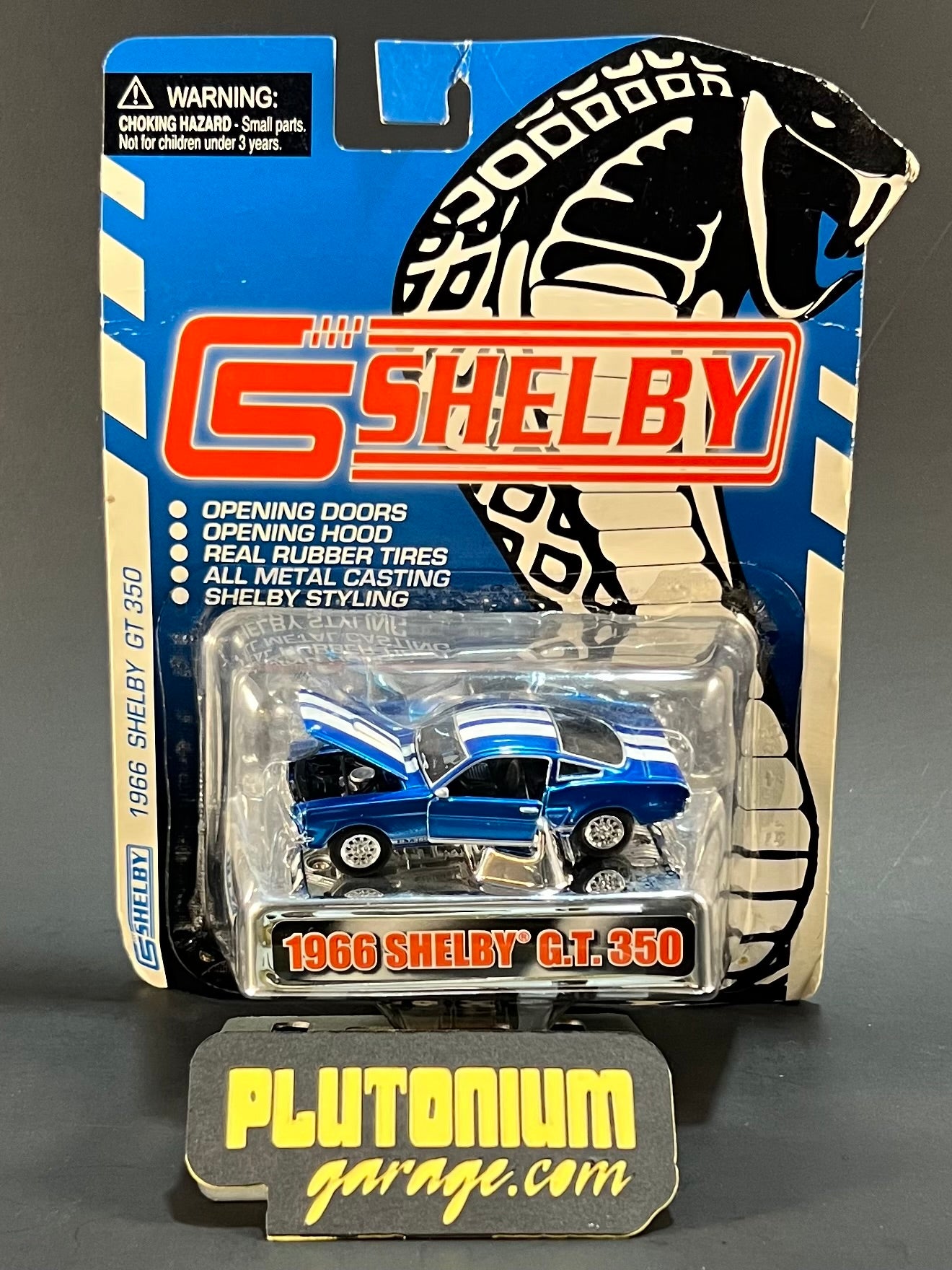 Shelby Collectibles 1966 Shelby G.T. 350 Blue