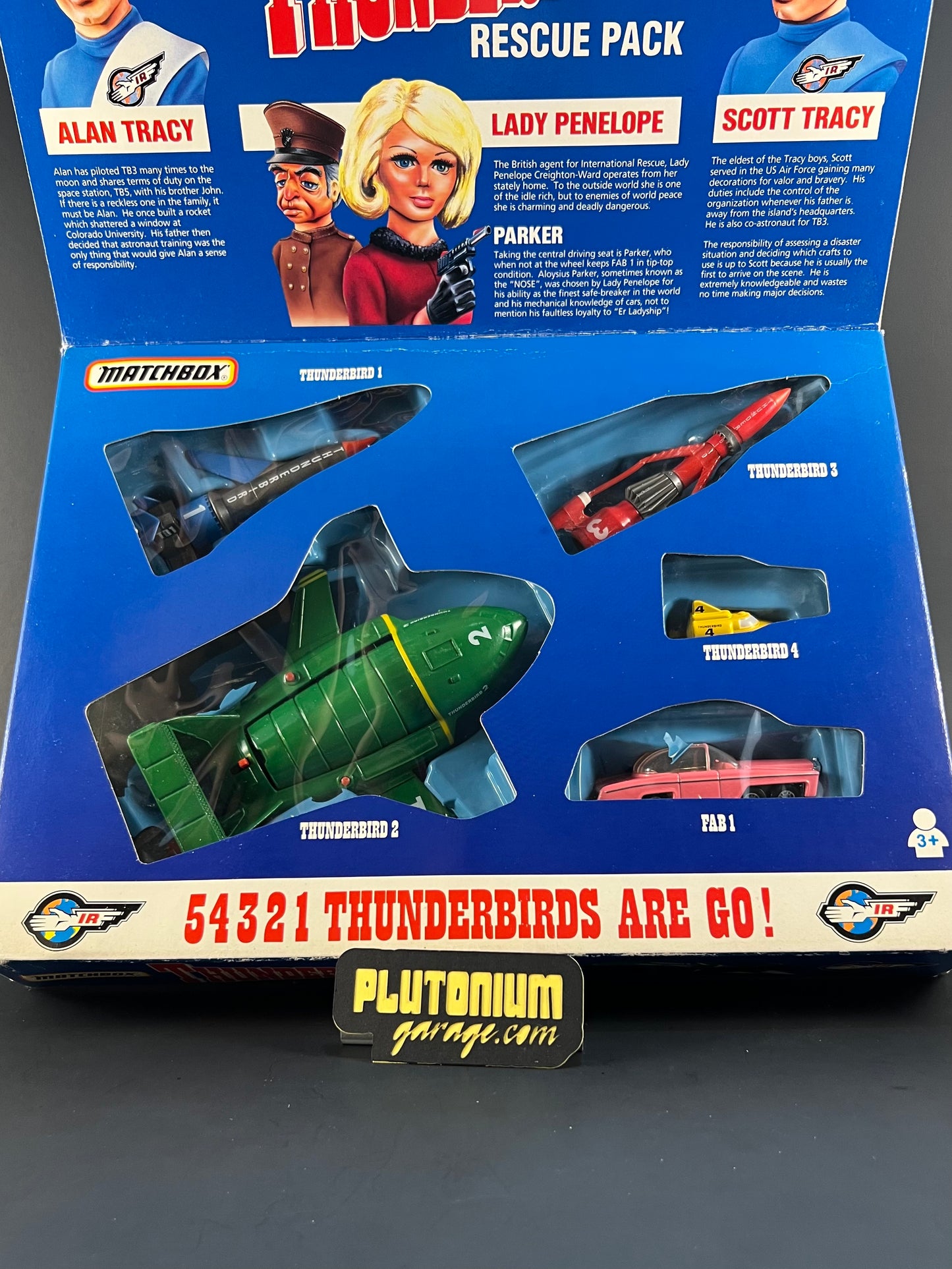 Matchbox THUNDERBIRDS- Rescue Pack – Plutonium Garage